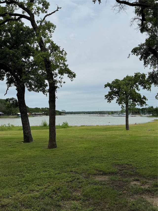 view of water feature