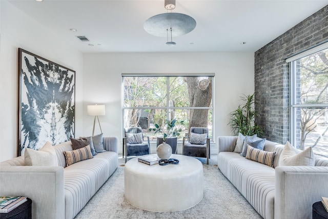 6007 Club Oaks Dr, Dallas, TX 75248 - living area featuring plenty of natural light