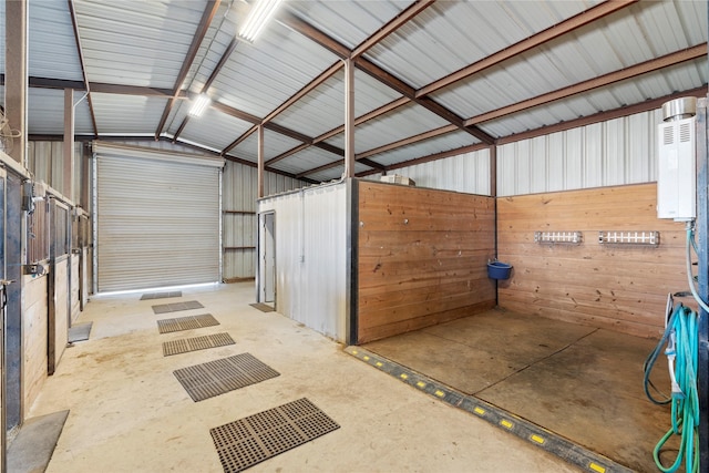 view of horse barn