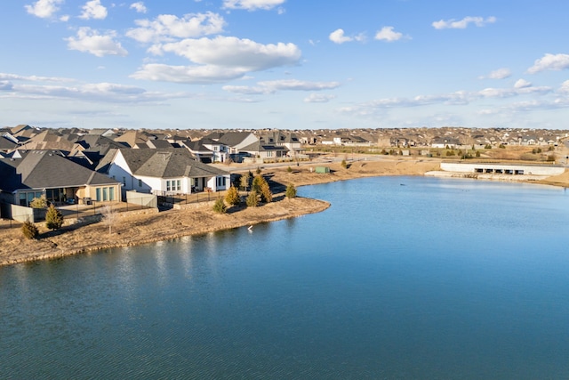 water view with a residential view