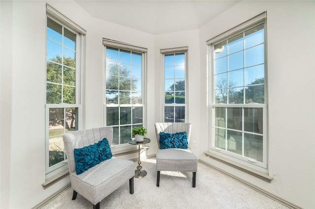 sunroom featuring a healthy amount of sunlight