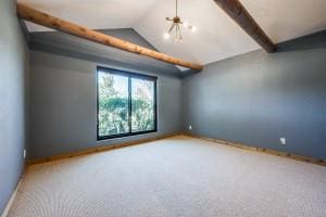 9577 Vail Eton Dr, Pilot Point, TX 76258 - empty room with carpet flooring and baseboards