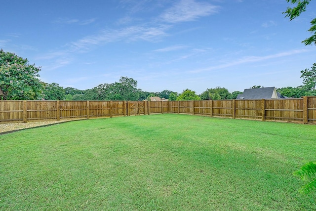 9577 Vail Eton Dr, Pilot Point, TX 76258 - view of yard