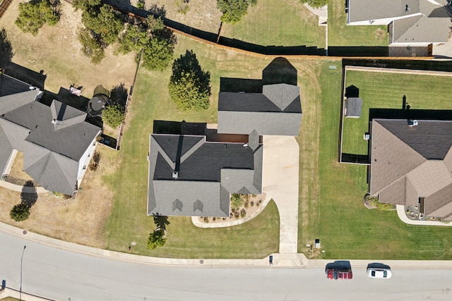 drone / aerial view featuring a residential view