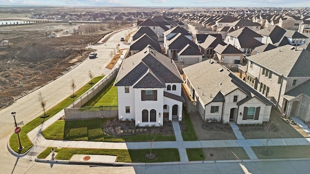 birds eye view of property featuring a residential view