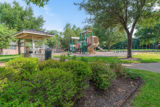 view of communal playground