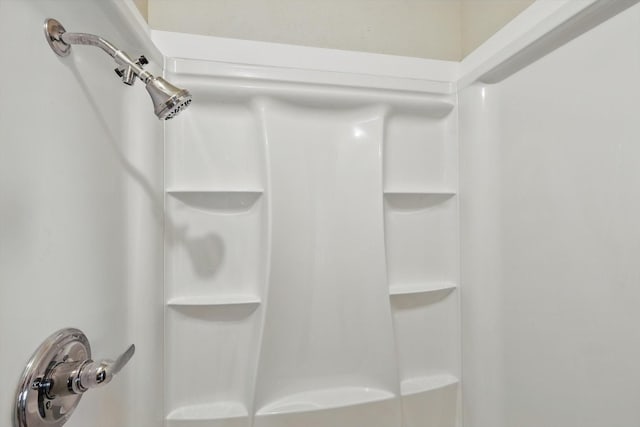 full bathroom with walk in shower