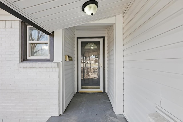 view of property entrance
