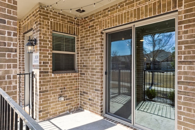 3830 Dalea Dr, Prosper, TX 75078 - property entrance with brick siding