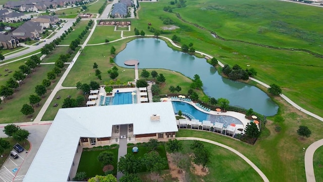3830 Dalea Dr, Prosper, TX 75078 - bird's eye view with a water view