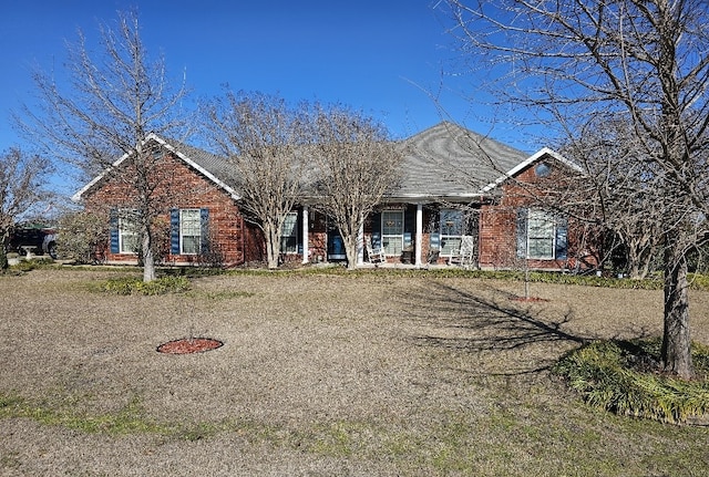 view of ranch-style house