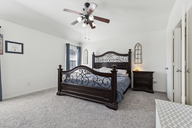 10509 Splitridge Ct, Fort Worth, TX 76108 - bedroom featuring carpet floors and a ceiling fan