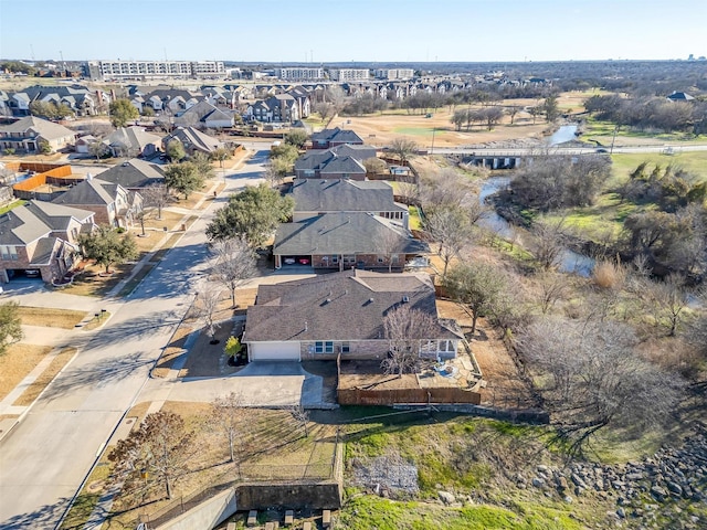 birds eye view of property featuring a residential view