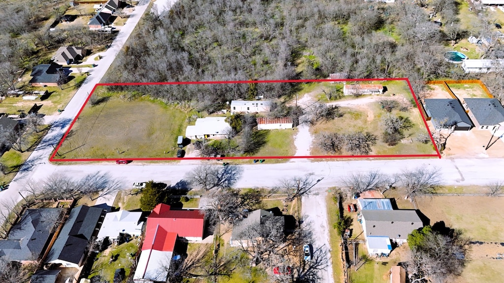 drone / aerial view featuring a residential view