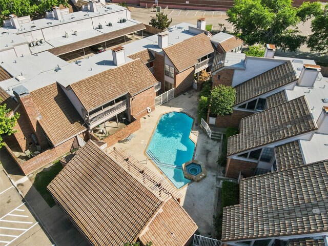 drone / aerial view