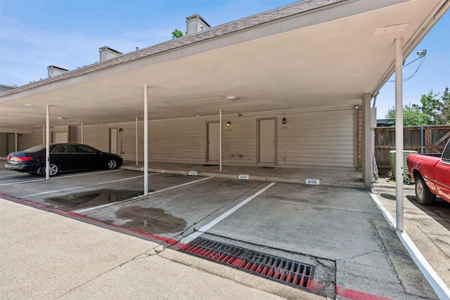 18240 Midway Rd Unit 606, Dallas, TX 75287 - view of covered parking lot