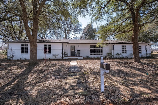 view of ranch-style house