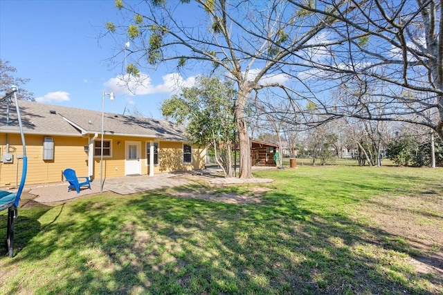 806 N College Ave, West, TX 76691 - view of yard with a patio
