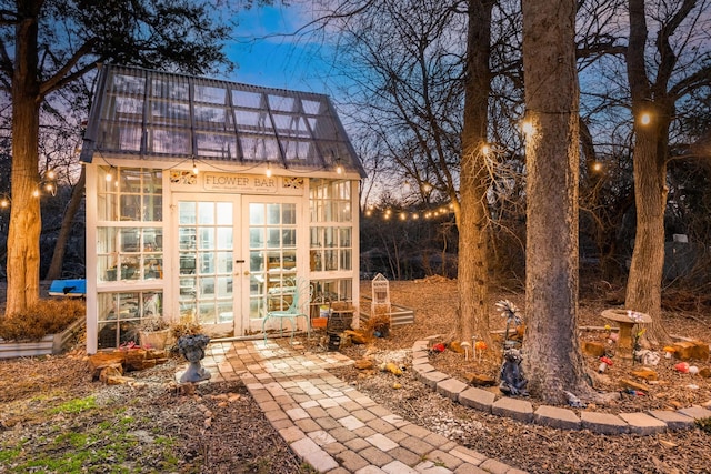 view of greenhouse