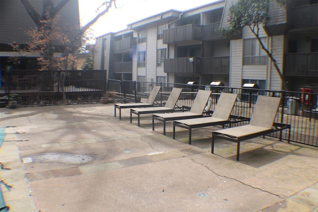 4859 Cedar Springs Rd Unit 147, Dallas, TX 75219 - view of patio / terrace with fence