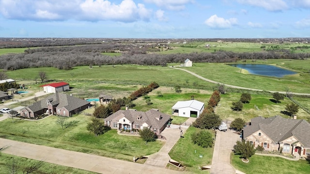 7910 Stone Ridge Dr, Northlake, TX 76247 - view of rural area with a nearby body of water