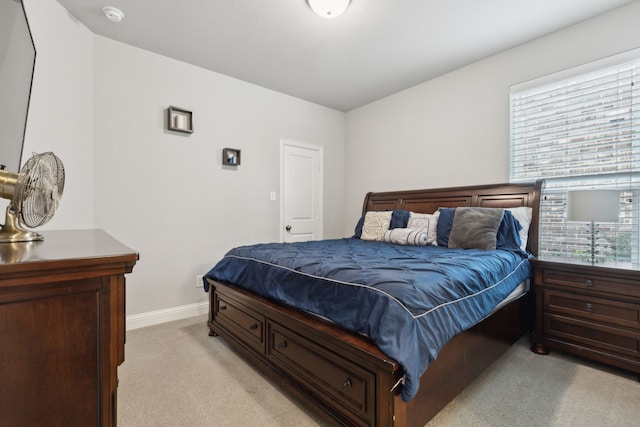 1600 Pebblebrook Ln, Prosper, TX 75078 - bedroom with baseboards and light carpet