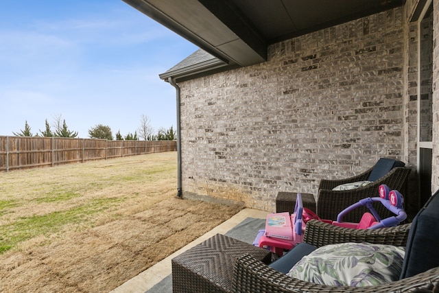 1600 Pebblebrook Ln, Prosper, TX 75078 - view of patio with a fenced backyard