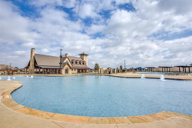 1600 Pebblebrook Ln, Prosper, TX 75078 - view of pool