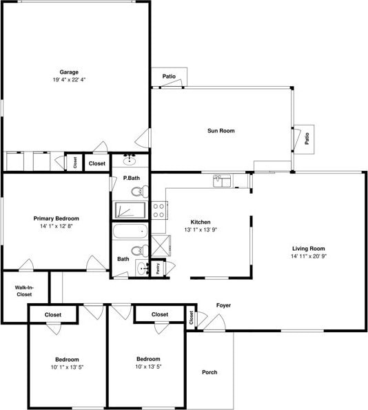 view of layout