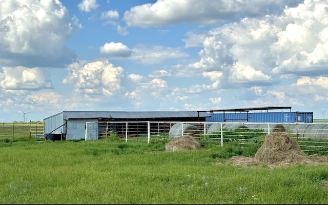 188 Walker Rd, Olney, TX 76374 - view of outbuilding with an outdoor structure and fence