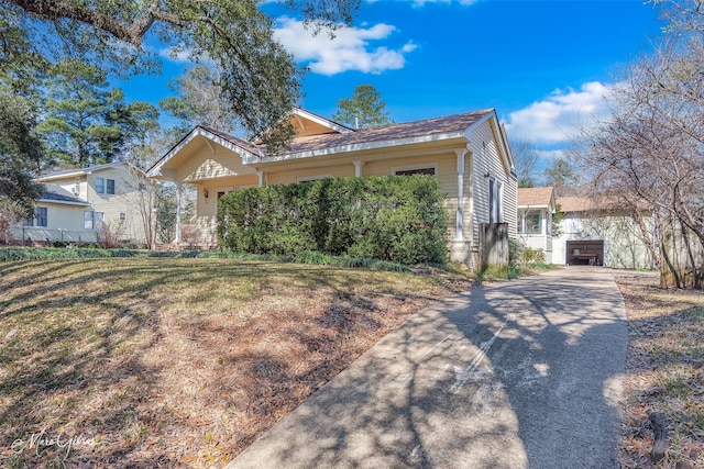 view of front of house