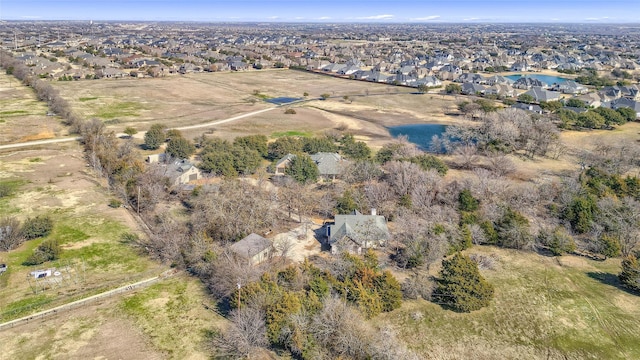 birds eye view of property featuring a residential view