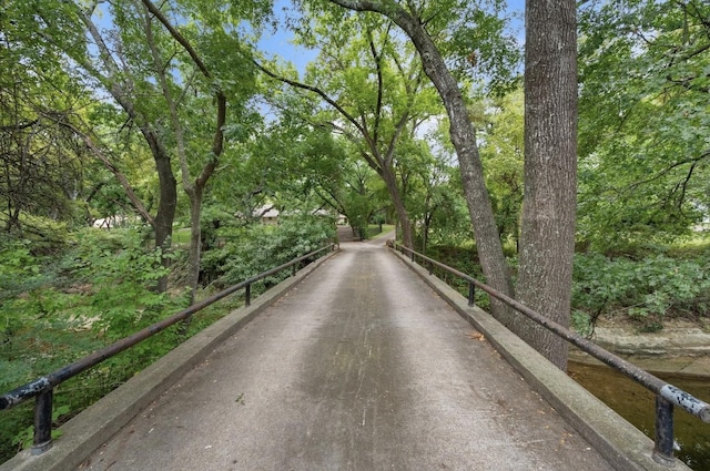 view of road