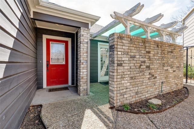 view of entrance to property