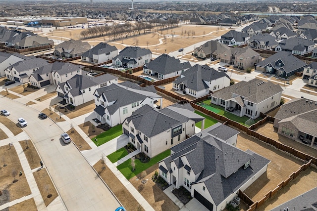 birds eye view of property featuring a residential view