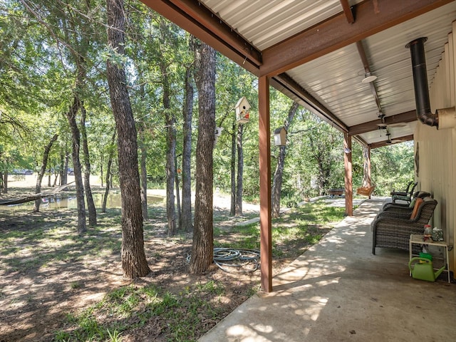 view of patio