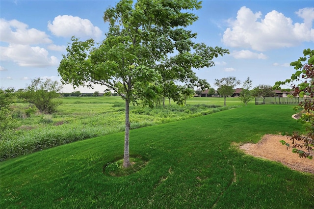 10112 Parkcrest Ct, Denton, TX 76207 - view of yard with fence