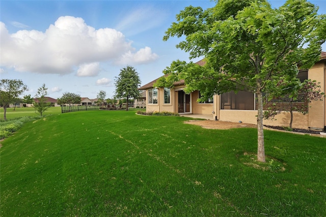 10112 Parkcrest Ct, Denton, TX 76207 - view of yard featuring fence