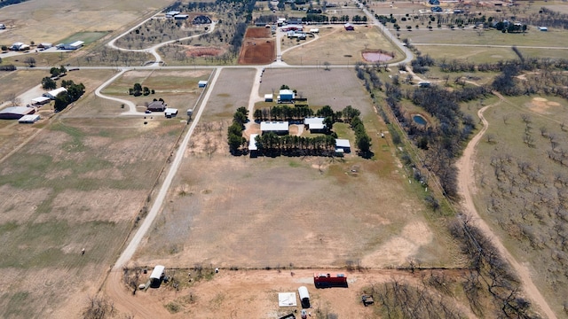 310 County Road 336 Unit B, Tuscola, TX 79562 - bird's eye view featuring a rural view