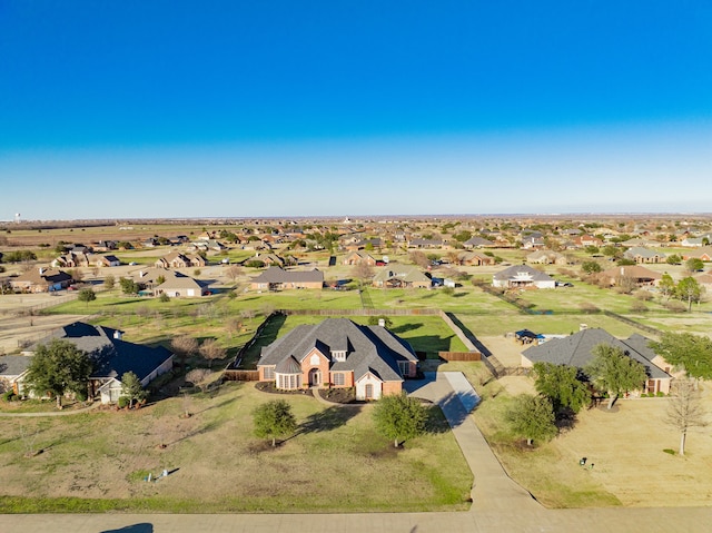 drone / aerial view featuring a residential view