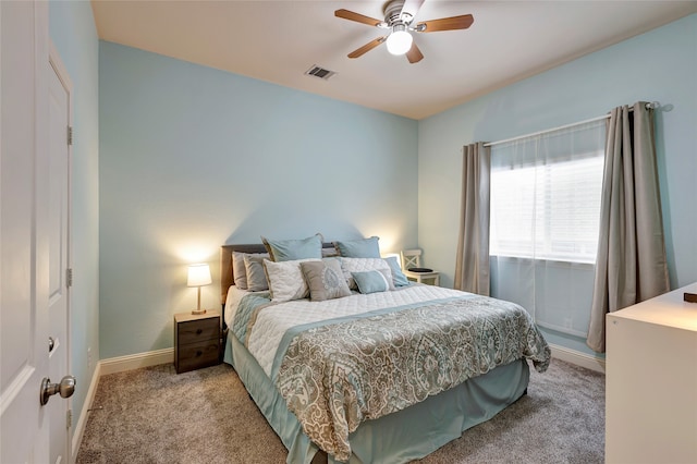 2101 Bishop Barrel Ln, Wylie, TX 75098 - bedroom featuring carpet, baseboards, and a ceiling fan