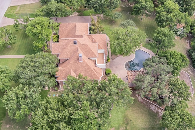 128 Oakview Dr, Hudson Oaks, TX 76087 - view from above of property