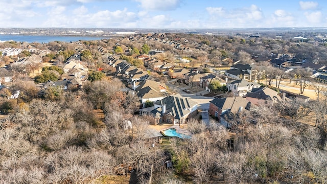 drone / aerial view featuring a residential view