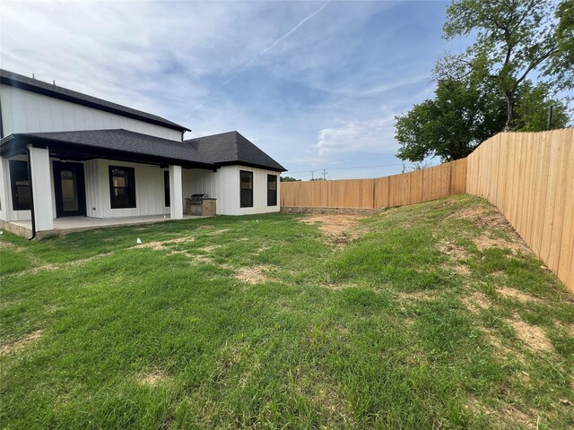 3244 Crites St, Richland Hills, TX 76118 - view of yard featuring a patio