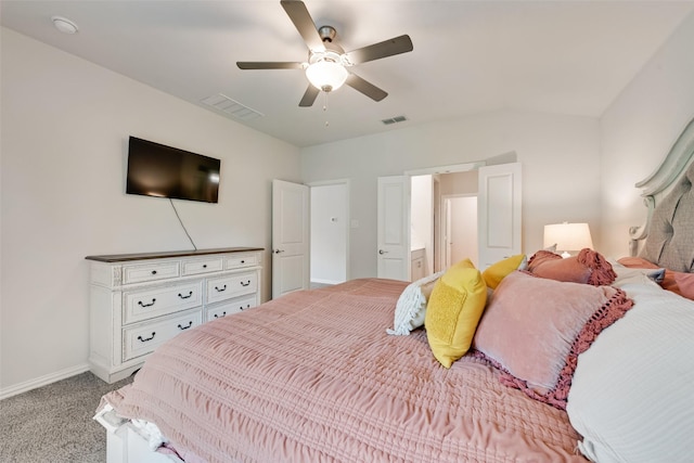 6116 Pathfinder Trl, Fort Worth, TX 76179 - bedroom featuring carpet flooring, baseboards, and ceiling fan