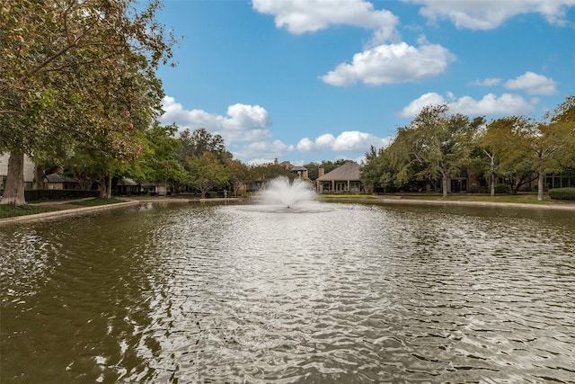 property view of water