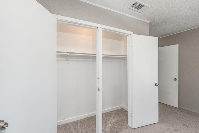 closet with visible vents