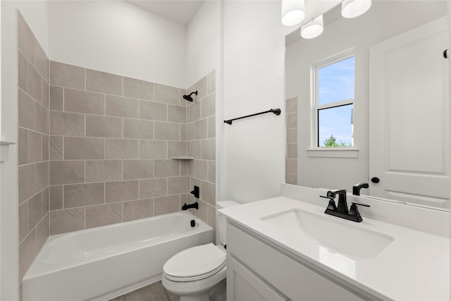 4201 Linear, Prosper, TX 75078 - bathroom with toilet, vanity, and  shower combination