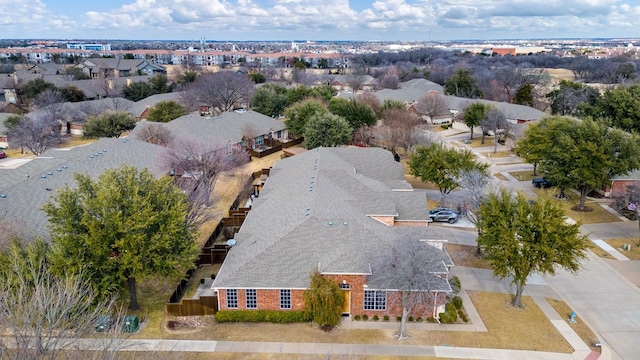 birds eye view of property featuring a residential view