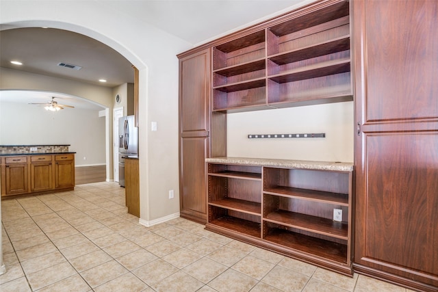 closet with visible vents